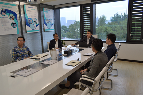 熱烈歡迎中科院賀軍輝教授蒞臨創(chuàng)綠家指導(dǎo)！