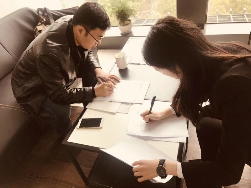 熱烈祝賀蓋總簽約創(chuàng)綠家煙臺市區(qū)級代理！