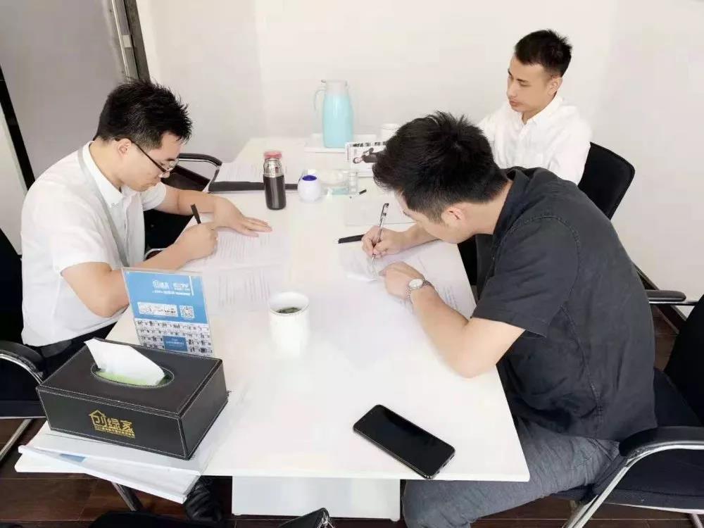 熱烈祝賀錢總簽約創(chuàng)綠家浙江省嘉興市區(qū)級代理！