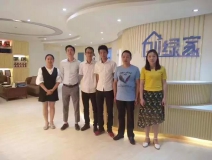 熱烈祝賀無錫曾總、陳總團隊成功加入創(chuàng)綠家！