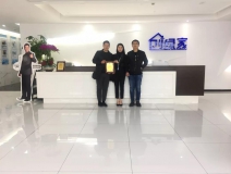 熱烈祝賀侯總、楊總簽約創(chuàng)綠家河北省唐山市區(qū)級代理！