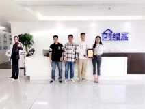 熱烈祝賀馮總、李總、龔總簽約創(chuàng)綠家清遠(yuǎn)市區(qū)級(jí)代理！