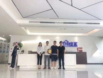 熱烈祝賀倪總、秦總、周總簽約創(chuàng)綠家寧波市區(qū)級代理！