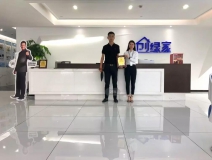 熱烈祝賀陳總簽約創(chuàng)綠家江蘇省南京市溧水縣區(qū)級代理！