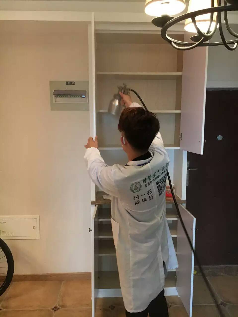 創(chuàng)綠家環(huán)?？萍际覂瓤諝庵卫砹鞒膛c施工工藝簡介